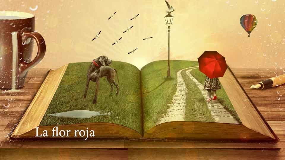 Cuento la flor roja